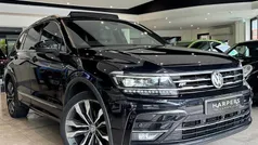 Black Used 2020 VW Tiguan Allspace R-line SUV | £24,294 (Fair price)