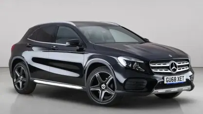Used Mercedes GLA200 AMG line 156 HP (114 kW) 2018 Black SUV
