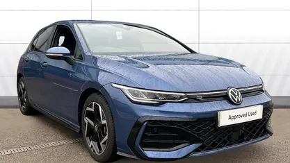Blue Used 2025 VW Golf VIII R-line Hatchback | £25,292 (Fair price)