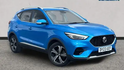 Used MG ZS Excite 106 HP (77 kW) 2023 Blue SUV