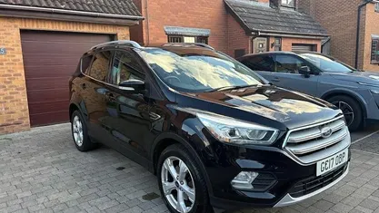 Used Ford Kuga Titanium 150 HP (110 kW) 2017 Black SUV