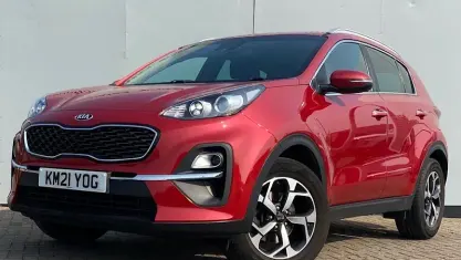 Used Kia Sportage 132 HP (97 kW) 2021 Red SUV