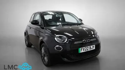 Used Fiat 500e Icon 86 kW (118 HP) 2022 Black Hatchback
