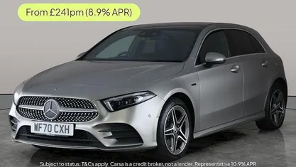 Silver Used 2020 Mercedes A250 AMG Line Premium Plus Hatchback | £15,026 (Fair price)
