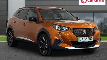 Used Peugeot e-2008 Allure Premium 100 kW (136 HP) 2022 Orange SUV
