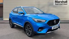 Blue Used 2021 MG ZS Exclusive Sedan | £11,000 (Fair price)