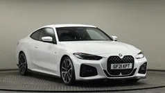 Mineralweiss metallic Used 2021 BMW 430 M Sport Coupe | £29,250 (Fair price)