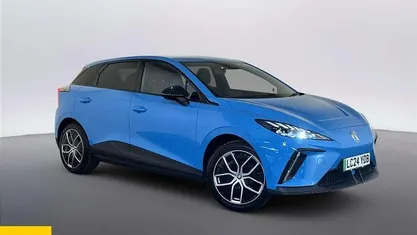 Used MG MG4 EV Trophy 150 kW (204 HP) 2024 Blue Hatchback