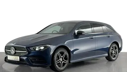 Used Mercedes E250 AMG line 218 HP (160 kW) 2023 Blue Estate
