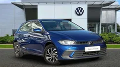 Blue Used 2023 VW Polo Life Hatchback | £17,742 (Fair price)