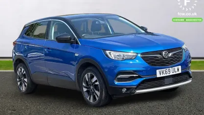 Used Vauxhall Grandland X Sport 131 HP (96 kW) 2019 Blue SUV