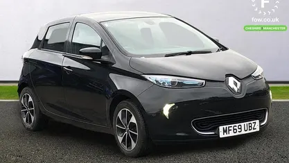 Used Renault Zoe Dynamique 64 kW (88 HP) 2019 Black Hatchback