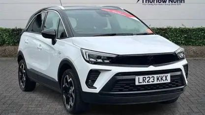 Used Vauxhall Crossland Ultimate 131 HP (96 kW) 2023 White SUV