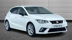 White Used 2018 Seat Ibiza FR Hatchback | £9,295 (Fair price)