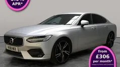 Silver Used 2018 Volvo S90 R-Design Pro Sedan | £16,791 (Fair price)