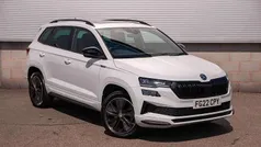 White Used 2022 Skoda Karoq SportLine SUV | £23,995 (Fair price)
