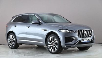 Używany Jaguar F-Pace R-Dynamic 404 KM (297 kW) 2022 Szary SUV