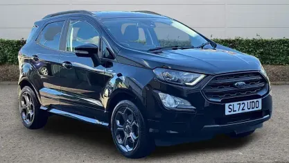 Used Ford Ecosport ST-Line 125 HP (91 kW) 2022 Black SUV