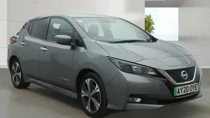Used Nissan Leaf N-Connecta 110 kW (150 HP) 2020 Grey Hatchback