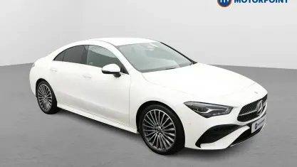 Used Mercedes CLA200 AMG Line Premium 163 HP (119 kW) 2025 White Coupe