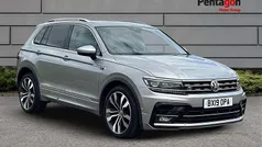Silver Used 2019 VW Tiguan R-line SUV | £23,995 (Fair price)