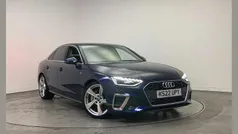 Blue Used 2022 Audi A4 S-Line Sedan | £23,300 (Good price)