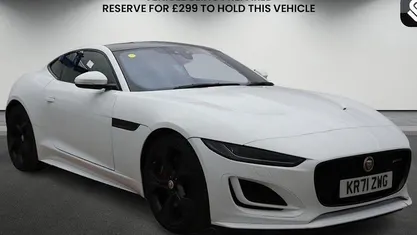 Used Jaguar F-Type R-Dynamic 450 HP (330 kW) 2021 Fuji white Coupe