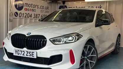Used BMW 128 ti Comfort Edition 265 HP (194 kW) 2022 White Hatchback