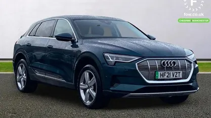 Blue Used 2021 Audi e-tron Advanced SUV | £17,899 (Good price)
