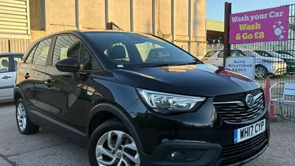 Used Vauxhall Crossland X S 110 HP (80 kW) 2017 Black SUV