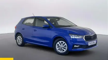 Usado Skoda Fabia Comfort 80 HP (58 kW) 2023 Azul Citadino