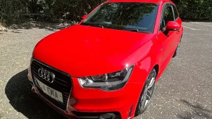 Used Audi A1 Sportback S-Line 140 HP (102 kW) 2014 Red Hatchback