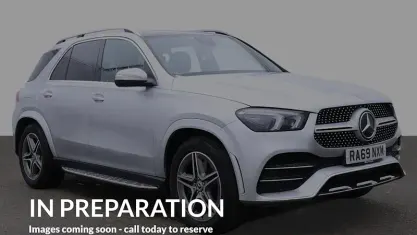 Used Mercedes GLE400 AMG line 330 HP (242 kW) 2019 Silver SUV