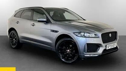 Used 2020 Jaguar F-Pace Chequered Flag SUV | £14,995 (Fair price)