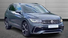 Grey Used 2021 VW Tiguan R-line SUV | £26,050 (Fair price)