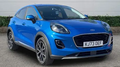Used Ford Puma Titanium 125 HP (91 kW) 2023 Blue SUV