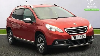 Red Used 2016 Peugeot 2008 Allure SUV | £9,199 (Fair price)