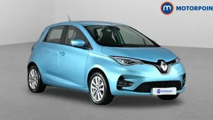 Używany Renault Zoe Iconic 100 kW (136 KM) 2021 Niebieski Hatchback