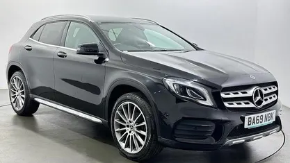 Used Mercedes GLA180 AMG line 122 HP (89 kW) 2019 Black SUV