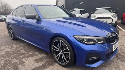 Used BMW 320 M Sport 184 HP (135 kW) 2022 Blue Sedan