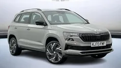 Meteor grey Used 2024 Skoda Karoq SportLine SUV | £26,199 (Fair price)