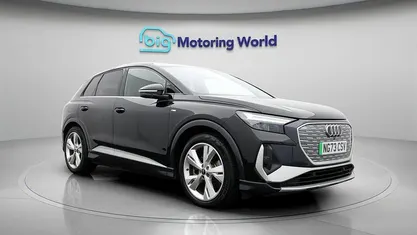 Black Used 2023 Audi Q4 e-tron S-Line SUV | £22,300 (Fair price)