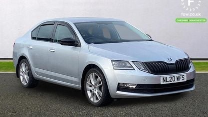 Używany Skoda Octavia SE L 150 KM (110 kW) 2020 Srebrny Hatchback
