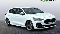 White Used 2023 Ford Focus ST-Line Hatchback | £18,500 (Fair price)