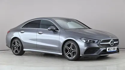 Begagnad Mercedes CLA200 AMG line 163 HK (119 kW) 2022 Grå Sedan