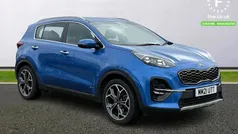 Blue Used 2021 Kia Sportage GT-Line SUV | £16,999 (Good price)