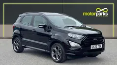Black Used 2022 Ford Ecosport ST-Line SUV | £12,749 (Fair price)