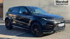 Santorini black metallic Used 2019 Land Rover Range Rover evoque SE Dynamic Estate | £21,249 (Fair price)