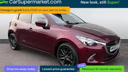 Used Mazda 2 Edition 90 HP (66 kW) 2018 Red Hatchback