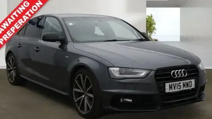 Used Audi A4 Black Edition 170 HP (125 kW) 2015 Grey Sedan
